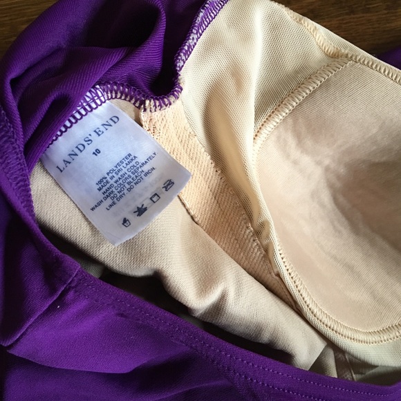 SOLD Lands End modest one piece swimsuit 10 - Picture 5 of 5